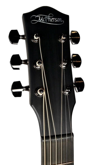 McPherson Carbon Fiber Sable Blackout Original Pattern Finish #11719 - McPherson Guitars - Heartbreaker Guitars