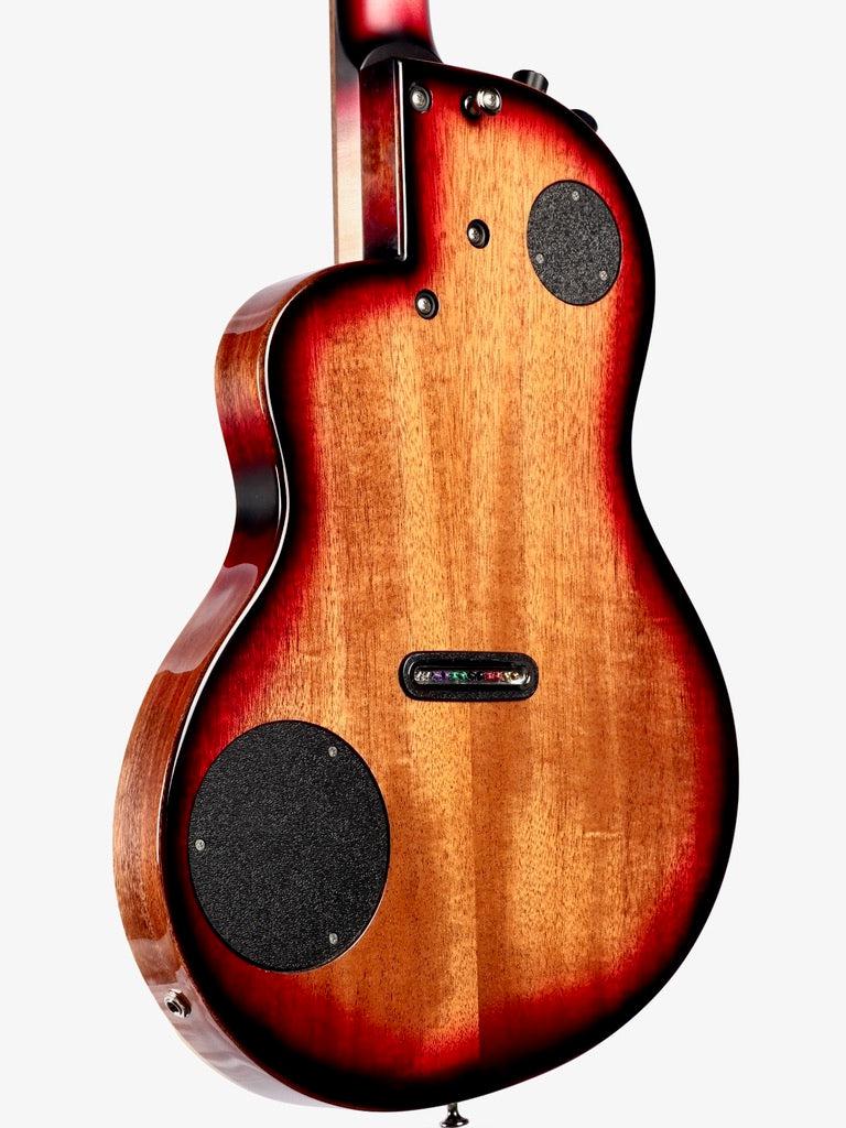 Rick Turner Renaissance RS12 Dark Burst Curly Redwood / Mahogany #5587 - Rick Turner Guitars - Heartbreaker Guitars