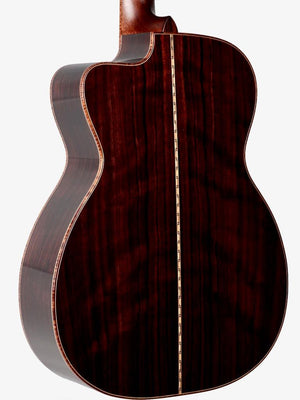Bourgeois 00-12c DB Signature Legacy Series Dark Burst Aged Tone Bearclaw Spruce / Figured Indian Rosewood #9438 - Bourgeois Guitars - Heartbreaker Guitars