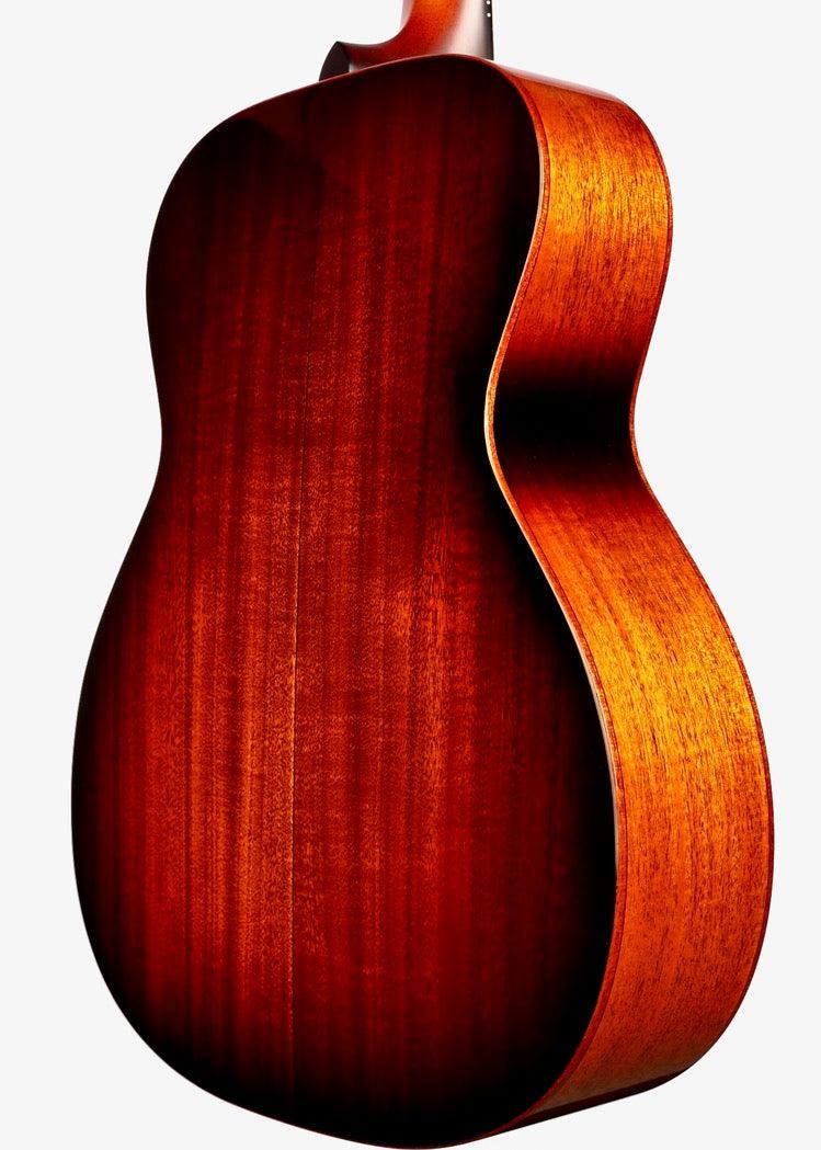 Santa Cruz OM All-Mahogany Dark Burst Custom #5977 - Santa Cruz Guitar Company - Heartbreaker Guitars