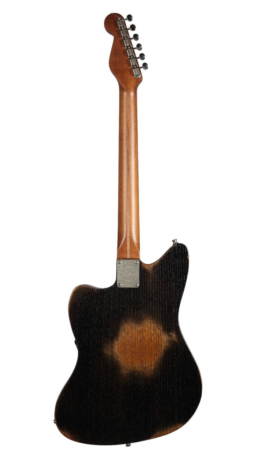 Paoletti Nancy 112 Jazzmaster 2P90 Faded Black  #92520 - Paoletti - Heartbreaker Guitars