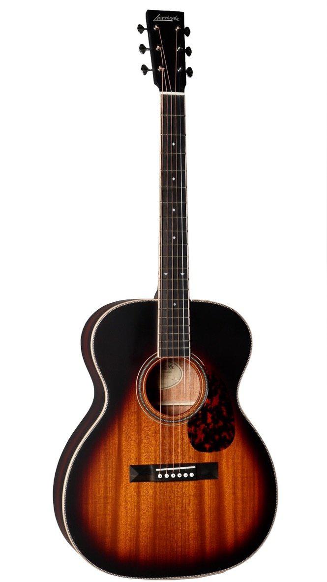 Larrivee OM-40 Vintage Burst Custom All-Mahogany #135331 - Larrivee Guitars - Heartbreaker Guitars