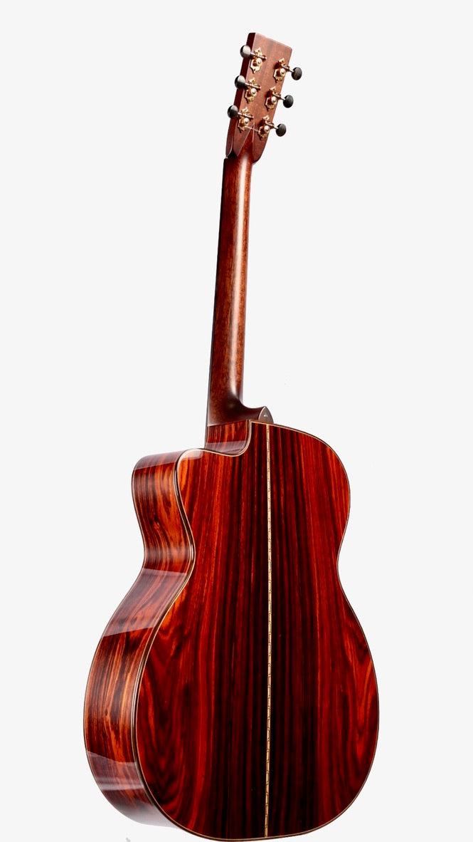 Bourgeois Guitars OMC Soloist Dark Burst Aged Tone Bearclaw / Cocobolo #9595 - Bourgeois Guitars - Heartbreaker Guitars