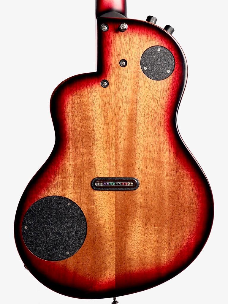 Rick Turner Renaissance RS12 Dark Burst Curly Redwood / Mahogany #5587 - Rick Turner Guitars - Heartbreaker Guitars