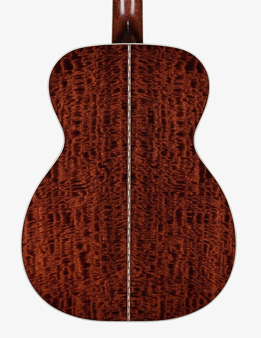 Bourgeois OM Custom Aged Tone Bear Claw over Figured Mahogany - Bourgeois Guitars - Heartbreaker Guitars