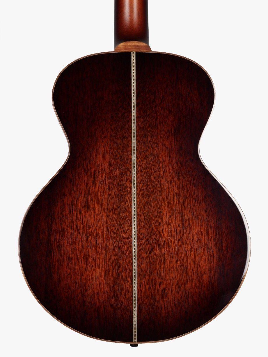 Santa Cruz Firefly Custom Mahogany Dark Burst Finish #283 - Santa Cruz Guitar Company - Heartbreaker Guitars