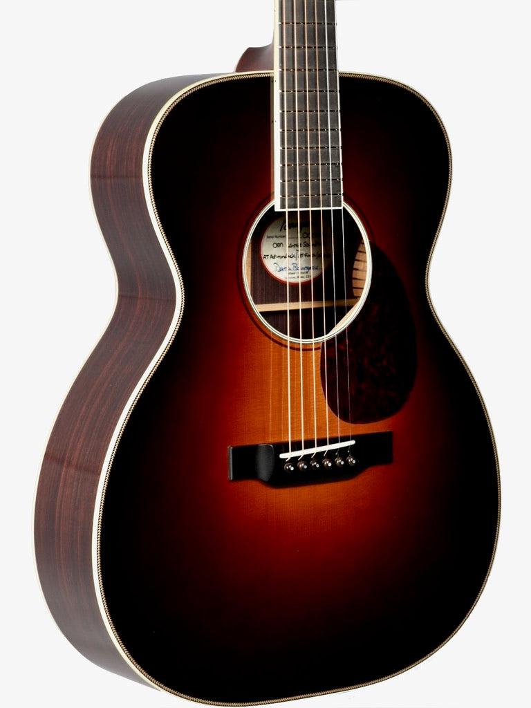 Bourgeois AT Series OM Dark Burst Aged Tone Adirondack / Indian Rosewood #9382 - Bourgeois Guitars - Heartbreaker Guitars