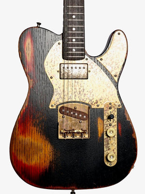 Paoletti Nancy Loft SH Relic Black #172822 - Paoletti - Heartbreaker Guitars