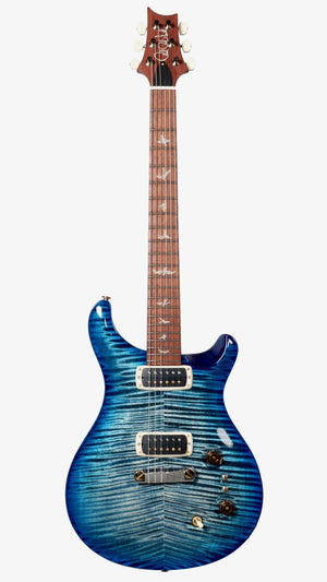 PRS "Paul's Guitar" Flamed Maple 10 Top in Faded Blue Jean Wrap Burst Pattern Carve #311224 - Paul Reed Smith Guitars - Heartbreaker Guitars