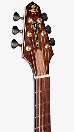 Rick Turner Model 1 Deluxe Lindsey Buckingham with Gold Hardware (Demo Model) #5512 - Rick Turner Guitars - Heartbreaker Guitars