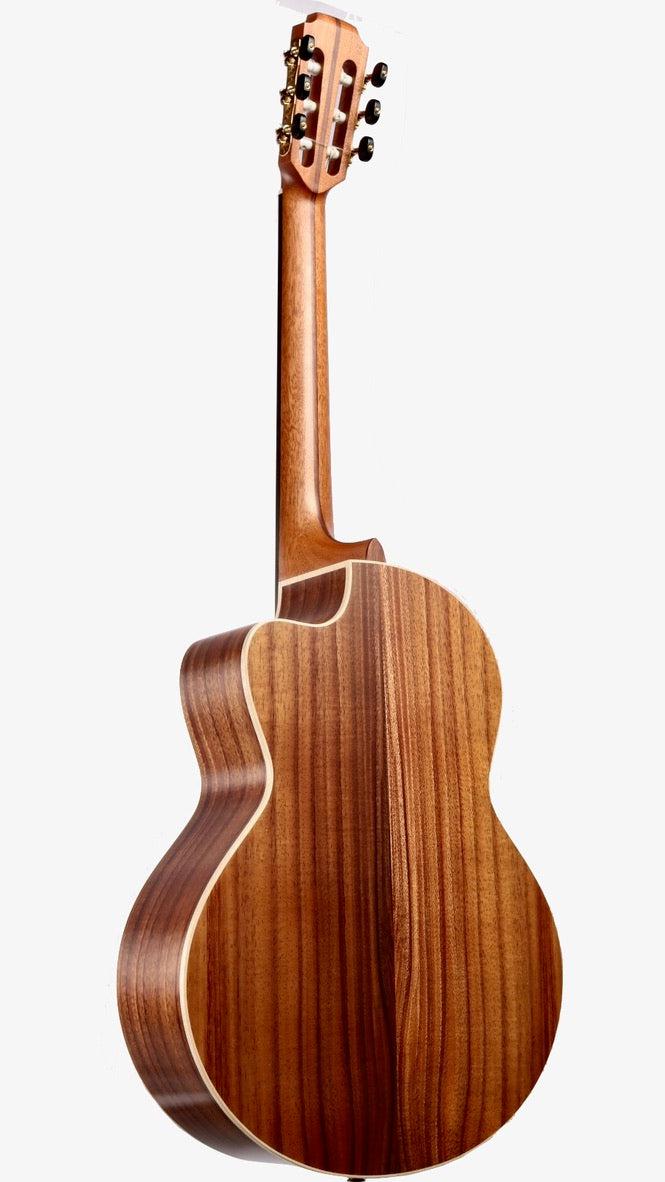 Lowden S34J Nylon Jazz Alpine Spruce / Koa #24941 (New for 2022!) - Lowden Guitars - Heartbreaker Guitars