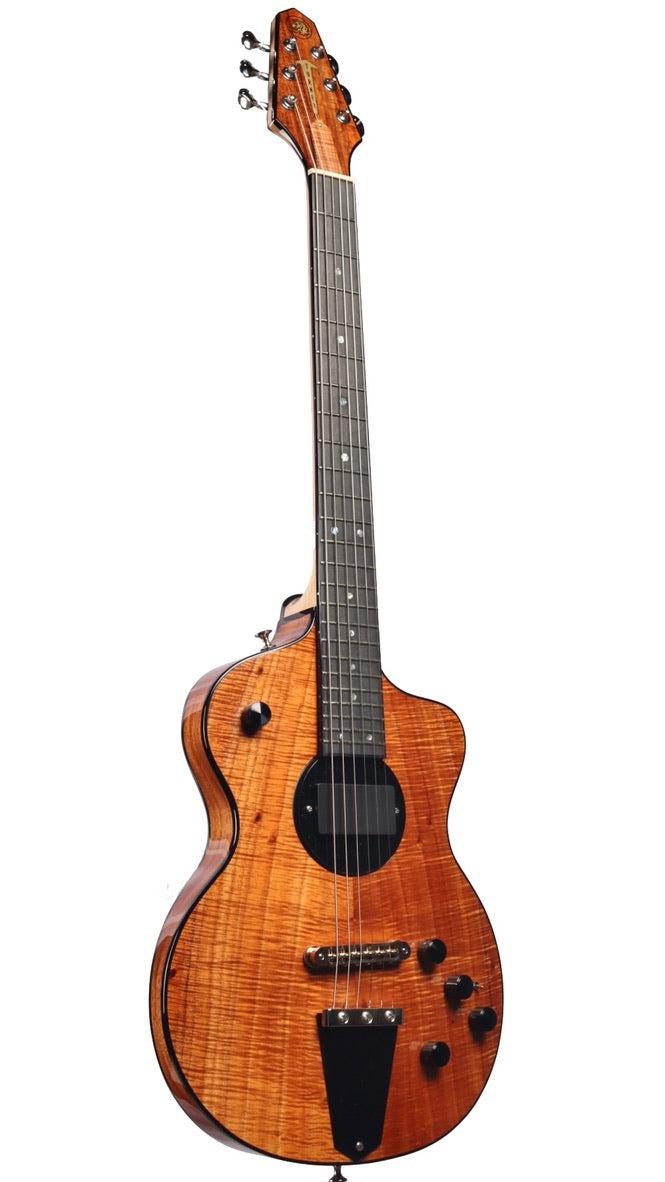 Rick Turner Model 1 Custom Deluxe Koa with Full Electronics Package #5795 - Rick Turner Guitars - Heartbreaker Guitars