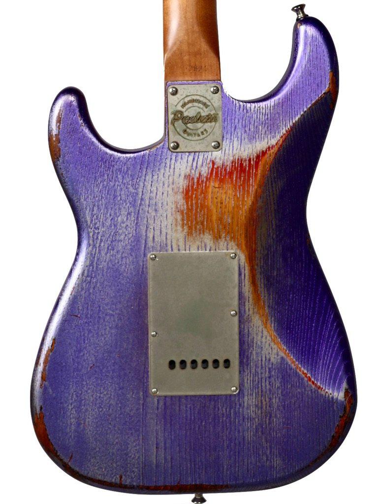 Paoletti Stratospheric Loft SSS Firemist Purple #130821 - Paoletti - Heartbreaker Guitars