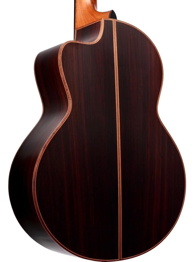 Lowden S50J Nylon Jazz with Soundbox Bevel Red Cedar / Indian Rosewood #26001 - Lowden Guitars - Heartbreaker Guitars