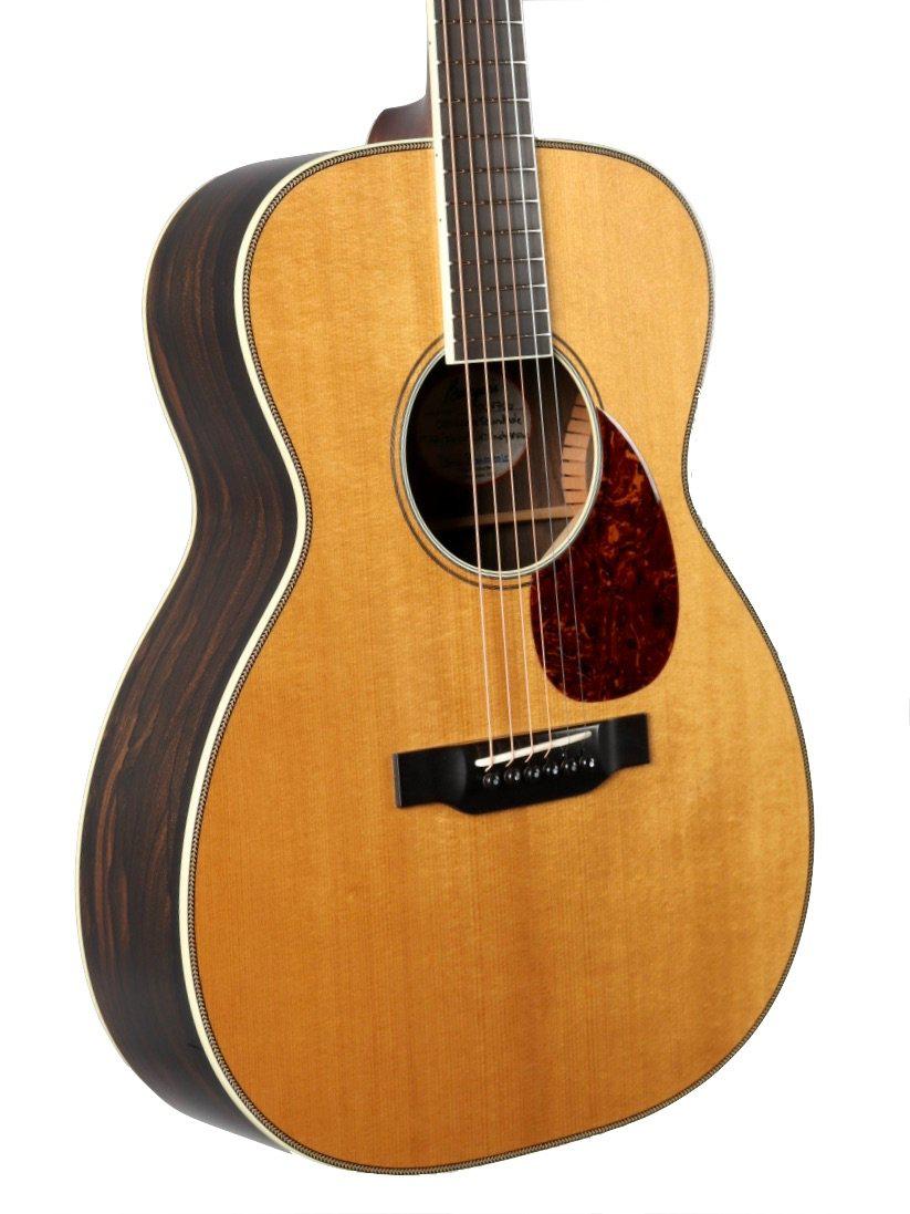 Bourgeois OM Large Sound Hole Aged Tone Adirondack / Ziricote #8706 - Bourgeois Guitars - Heartbreaker Guitars