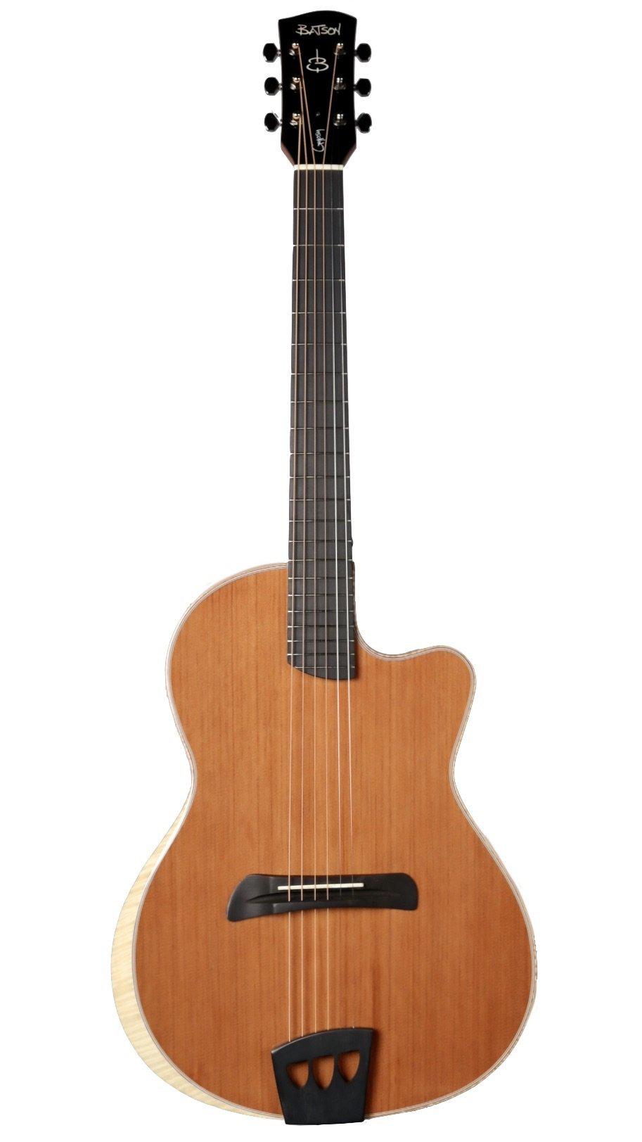 Batson Gypsy Western Red Cedar / Indian Rosewood #K18050004 - Batson - Heartbreaker Guitars