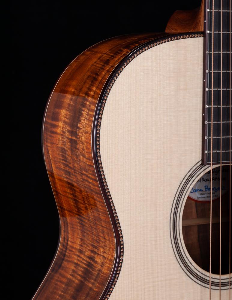 Bourgeois OMSC 12 Fret Slotted Peghead Master Grade Koa/ European (Italian) Spruce - Bourgeois Guitars - Heartbreaker Guitars