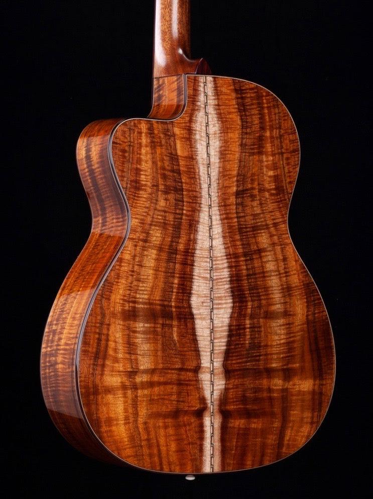 Bourgeois OMSC 12 Fret Slotted Peghead Master Grade Koa/ European (Italian) Spruce - Bourgeois Guitars - Heartbreaker Guitars