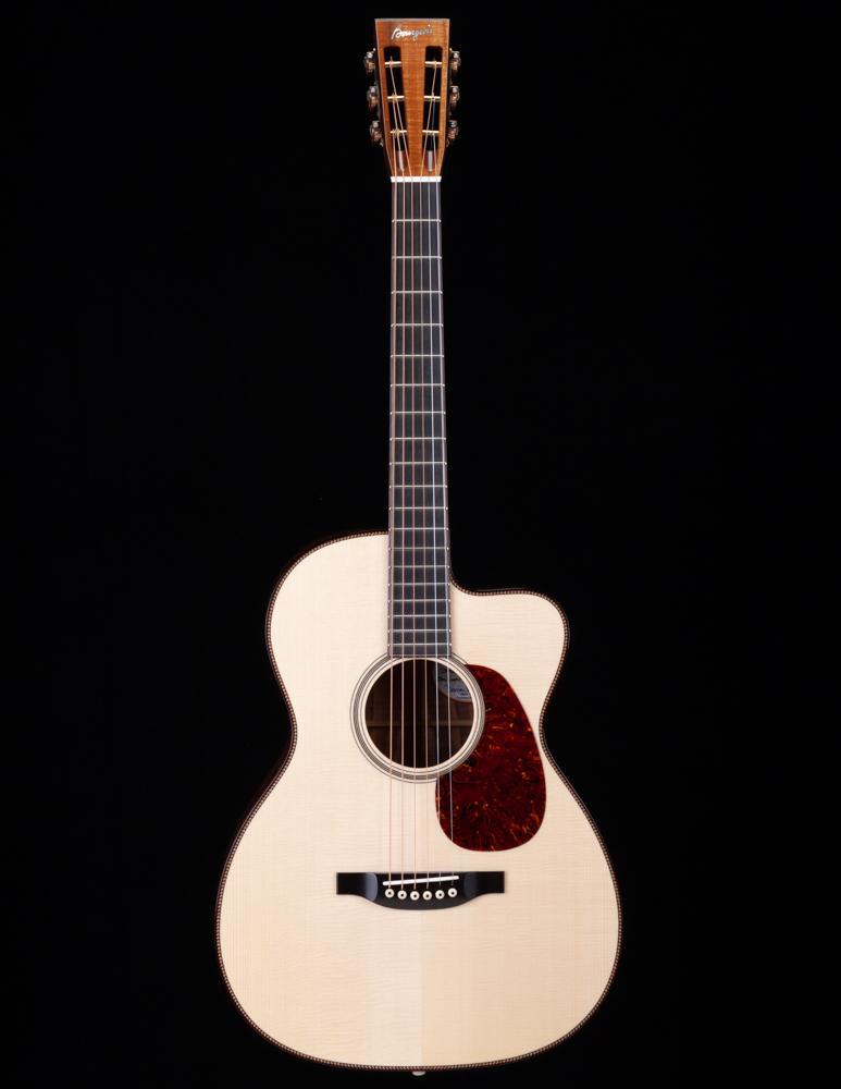 Bourgeois OMSC 12 Fret Slotted Peghead Master Grade Koa/ European (Italian) Spruce - Bourgeois Guitars - Heartbreaker Guitars