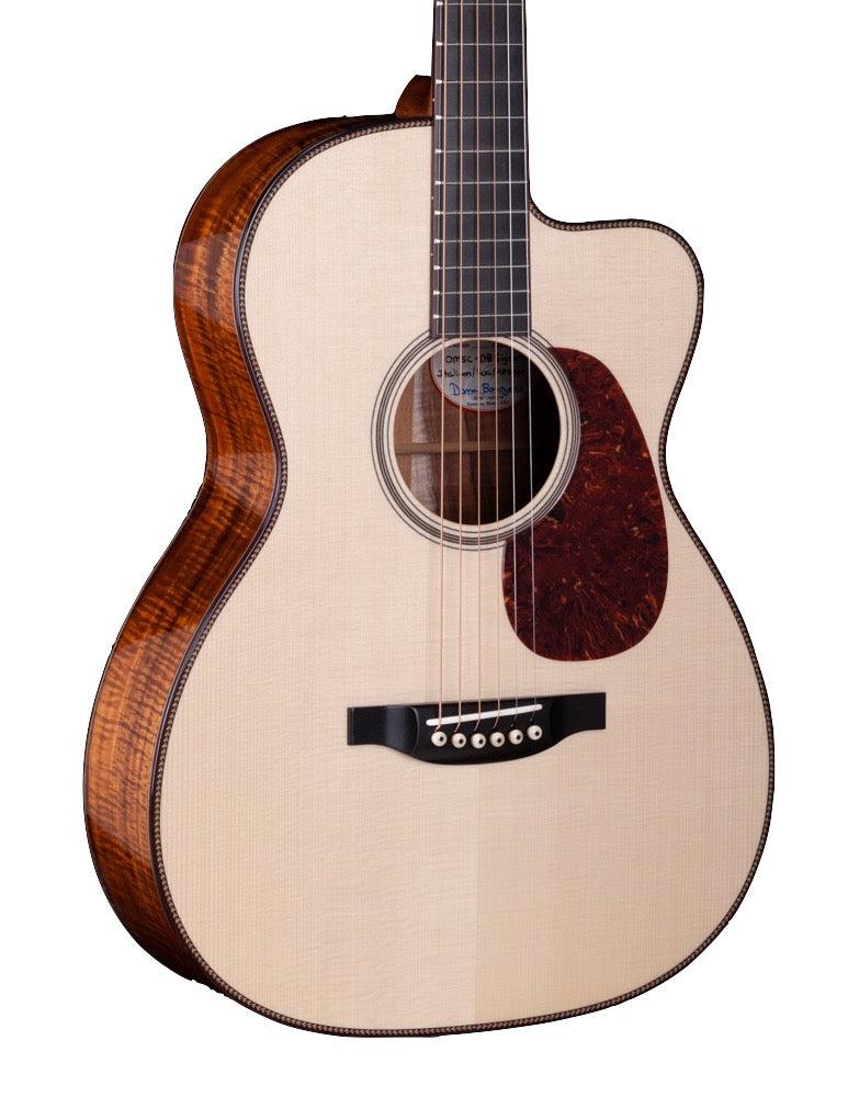 Bourgeois OMSC 12 Fret Slotted Peghead Master Grade Koa/ European (Italian) Spruce - Bourgeois Guitars - Heartbreaker Guitars