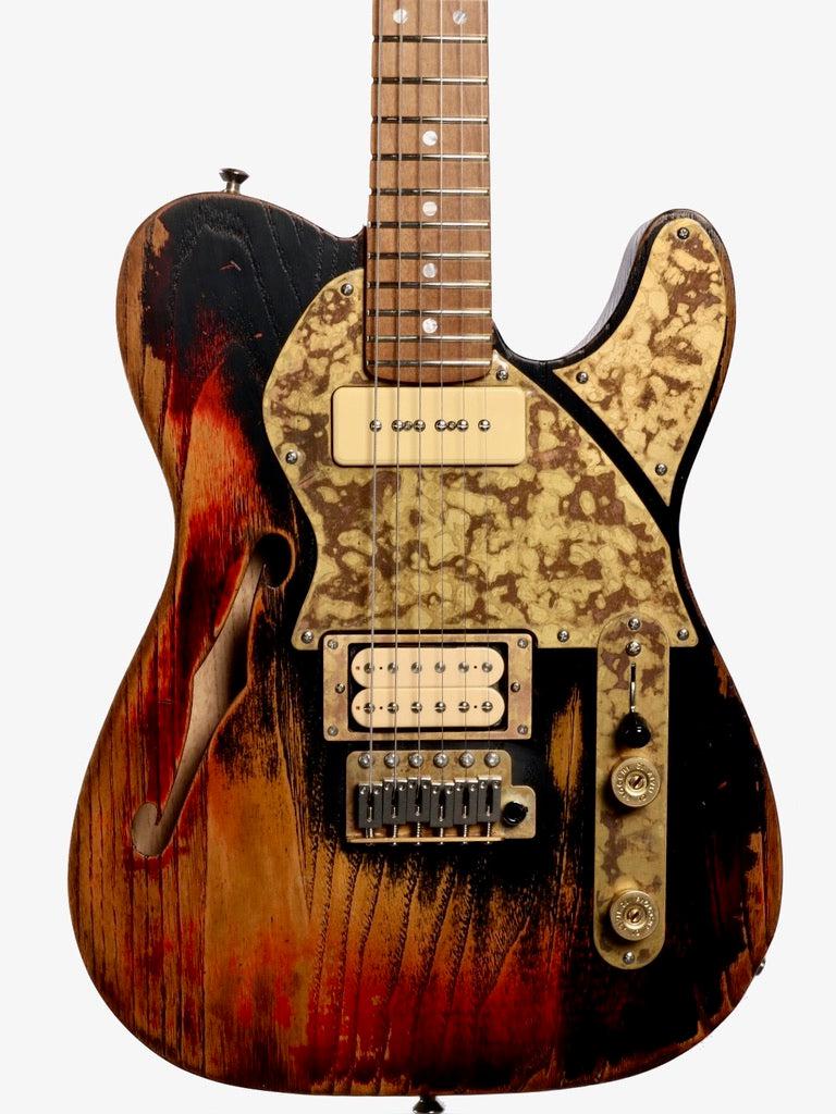 Paoletti Nancy Lounge HP90 Relic Black #171722 - Paoletti - Heartbreaker Guitars