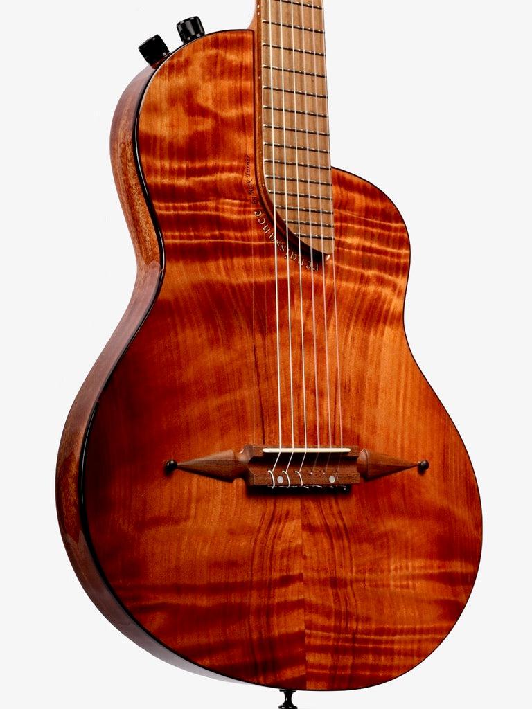 Rick Turner Renaissance RN6 Nylon String Curly Redwood / Mahogany #5705 - Rick Turner Guitars - Heartbreaker Guitars