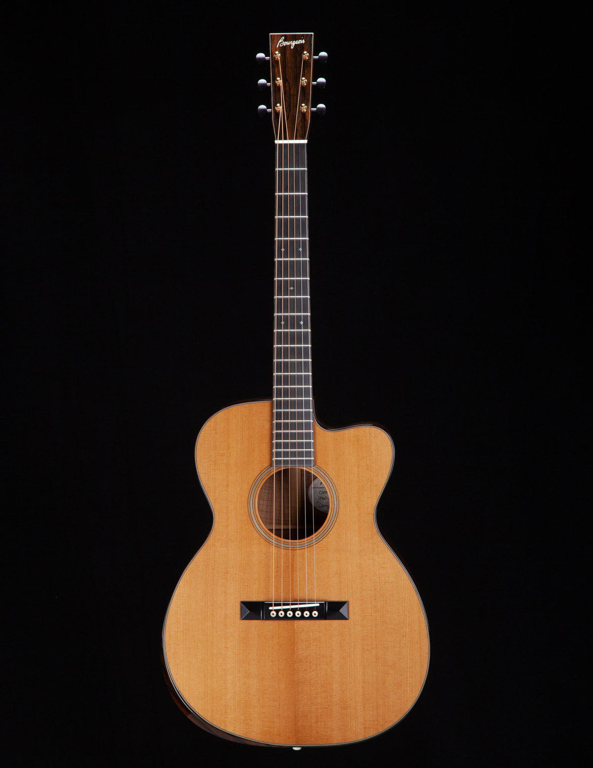 Bourgeois OMC Koa with Bevel - Bourgeois Guitars - Heartbreaker Guitars