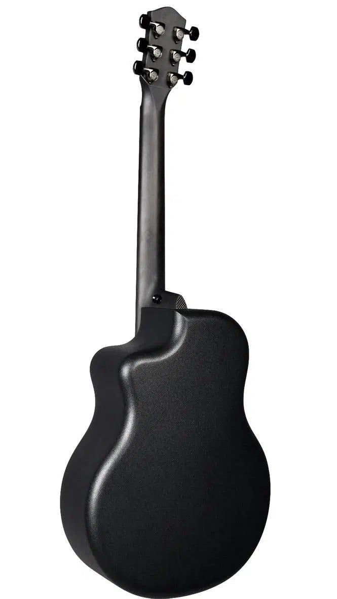 McPherson Carbon Fiber Blackout Touring Silver w/ Honeycomb Finish #11487 - McPherson Guitars - Heartbreaker Guitars