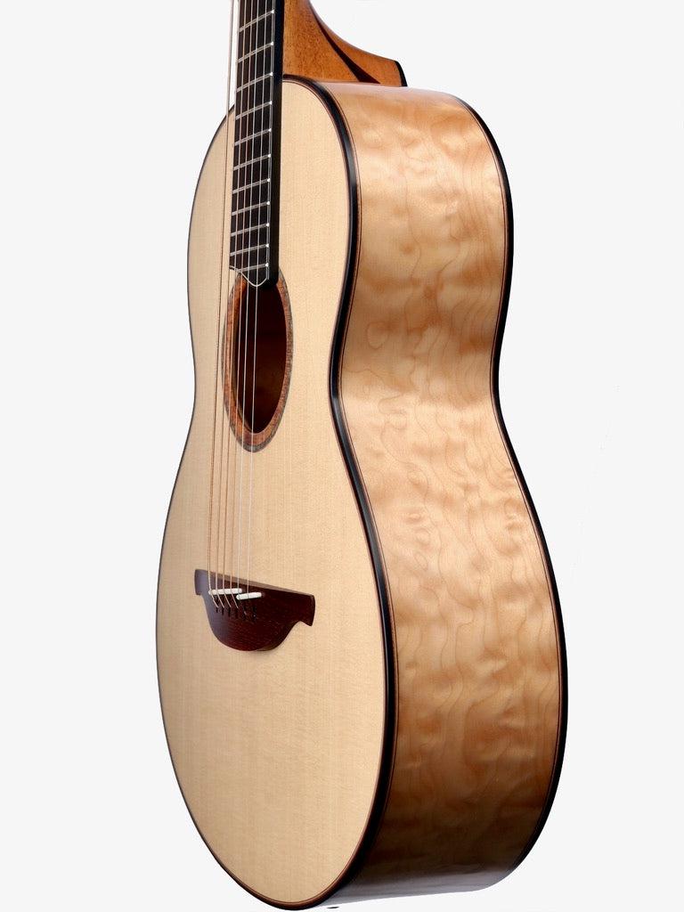 Wee Lowden 50 with #2 Inlay Package Sitka Spruce / Maple #25977 - Lowden Guitars - Heartbreaker Guitars