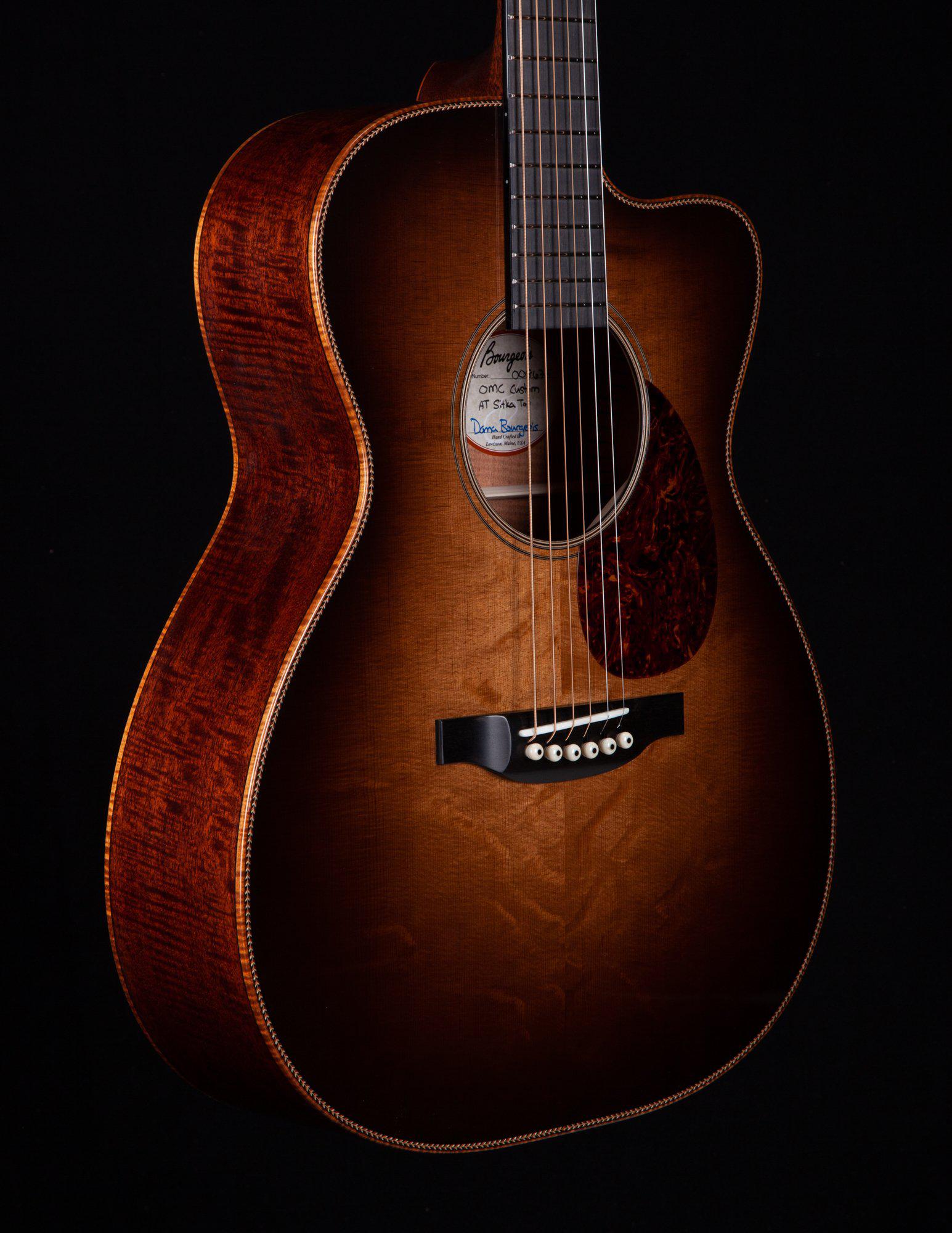 Bourgeois OMC DB Signature Large Sound Hole Custom (Pre-order) February Delivery - Bourgeois Guitars - Heartbreaker Guitars