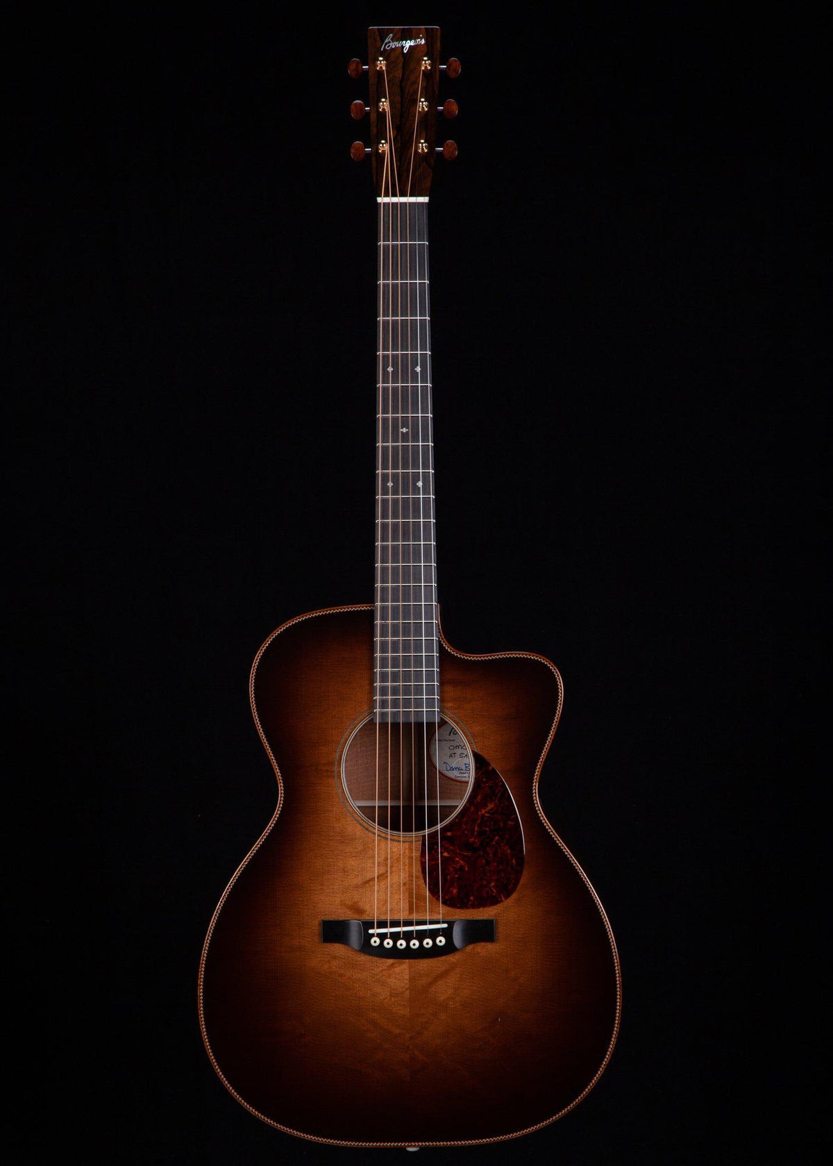 Bourgeois OMC DB Signature Large Sound Hole Custom (Pre-order) February Delivery - Bourgeois Guitars - Heartbreaker Guitars
