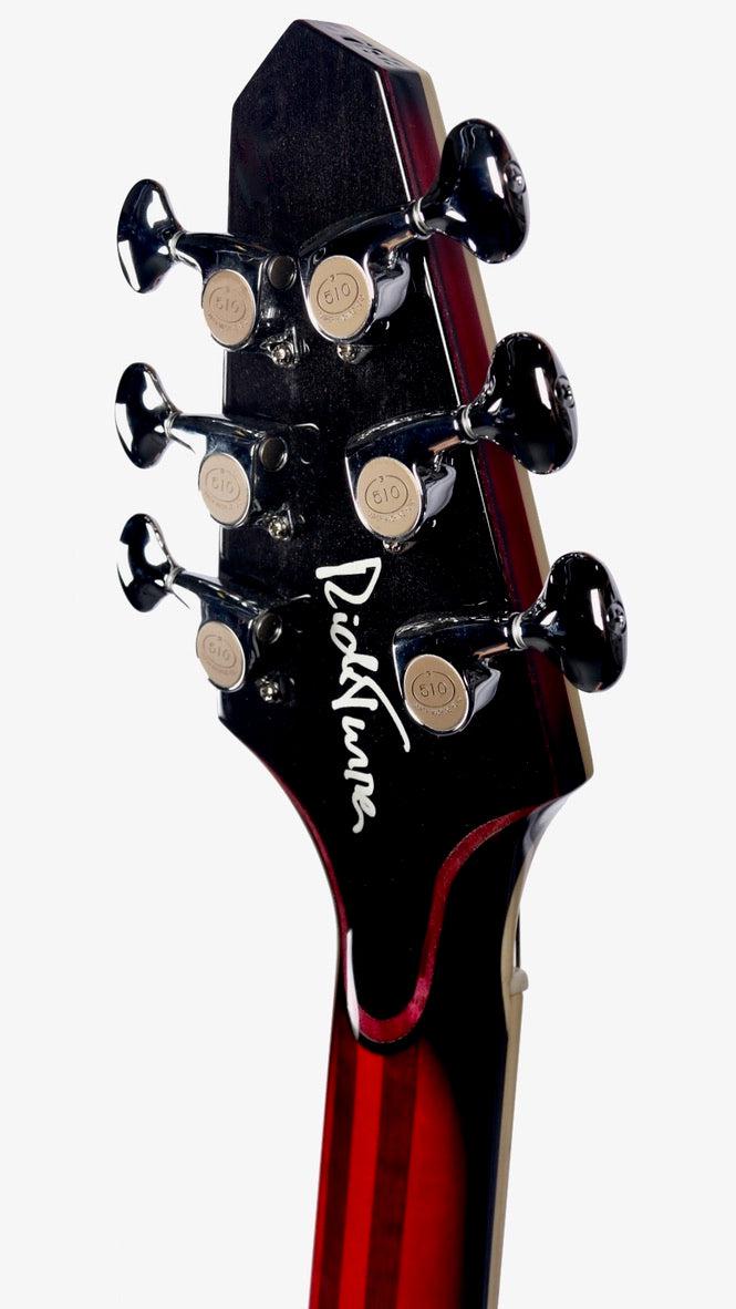 Rick Turner Model 1 LB Burgundy Burst with Full Electronics Package #5792 - Rick Turner Guitars - Heartbreaker Guitars