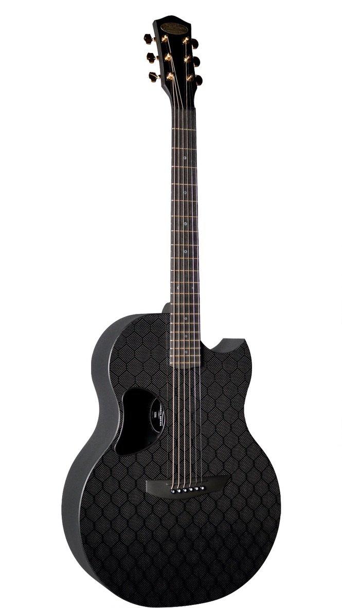 McPherson Carbon Fiber Sable Honeycomb Finish with Gold Hardware #11255 - McPherson Guitars - Heartbreaker Guitars