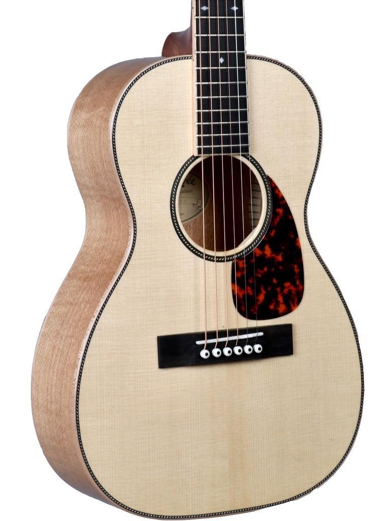 Larrivee T44 Travel Guitar Alpine Spruce / Silver Oak #134066 - Larrivee Guitars - Heartbreaker Guitars