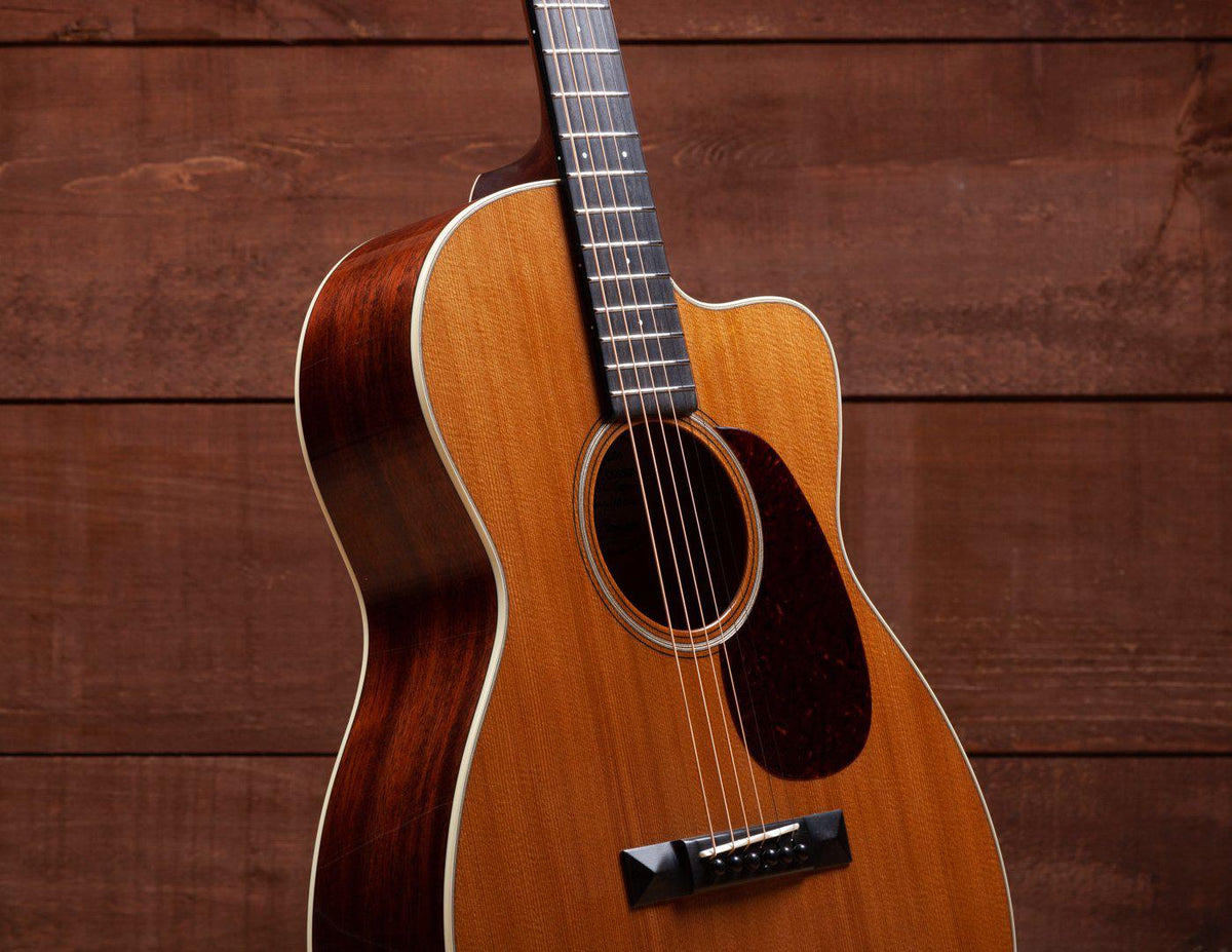 Bourgeois OMS Country Boy Heirloom Series Aged Tone Spruce/ Mahogany #8824 - Bourgeois Guitars - Heartbreaker Guitars