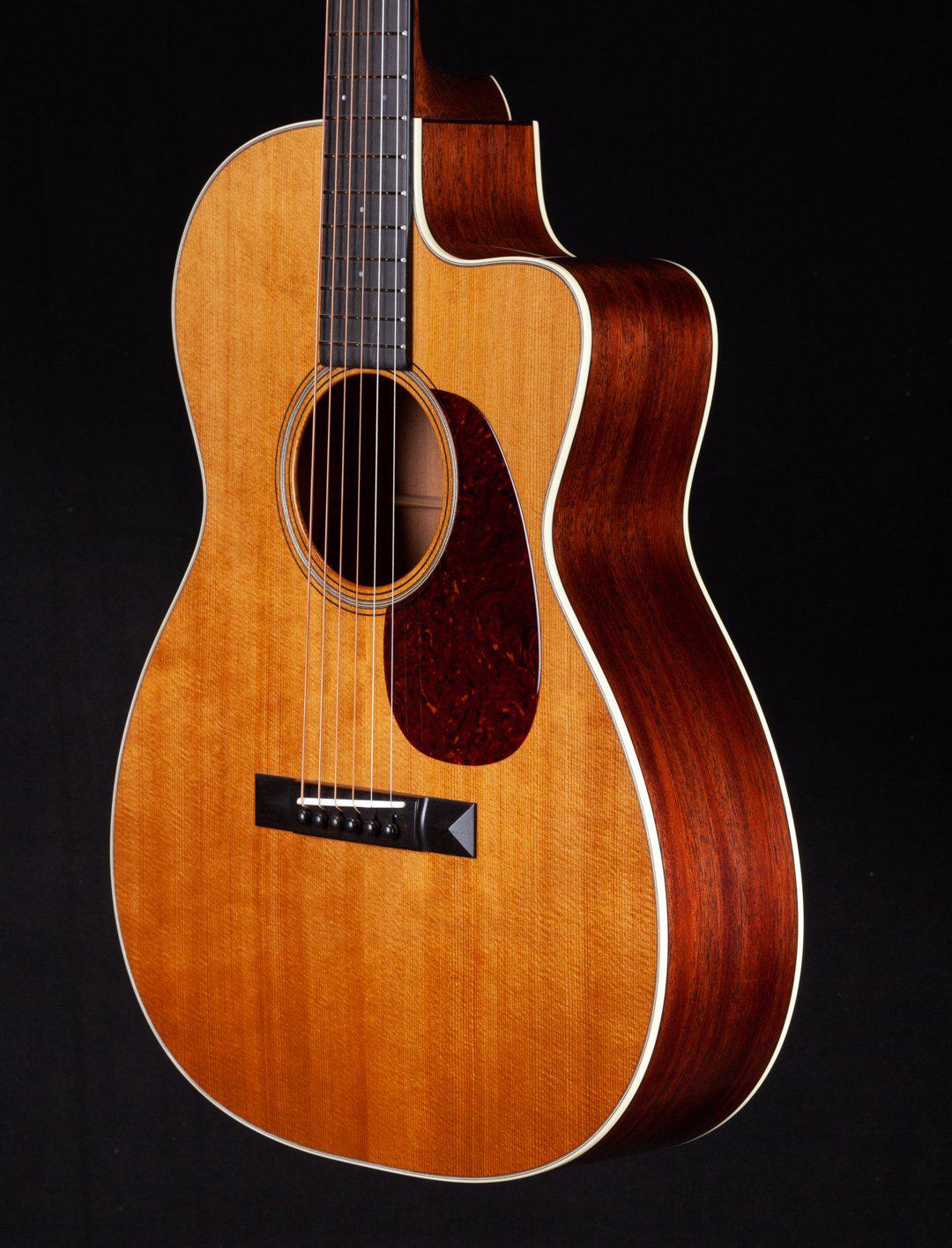 Bourgeois OMS Country Boy Heirloom Series Aged Tone Spruce/ Mahogany #8824 - Bourgeois Guitars - Heartbreaker Guitars