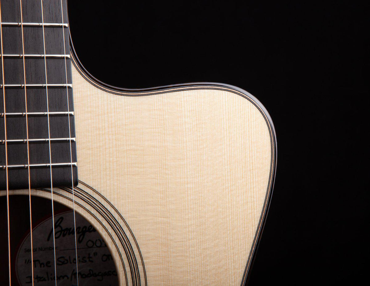 Bourgeois OMC Soloist Legacy Madagascar Roseood - Bourgeois Guitars - Heartbreaker Guitars