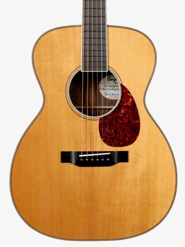 Bourgeois OM Large Sound Hole Aged Tone Adirondack / Ziricote #8706 - Bourgeois Guitars - Heartbreaker Guitars