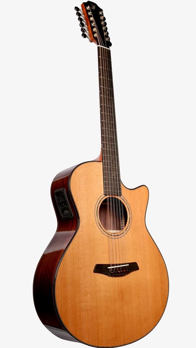 Furch Yellow Gc-CR 12 String with Stage Pro Anthem Cedar / Indian Rosewood #109462 - Furch Guitars - Heartbreaker Guitars