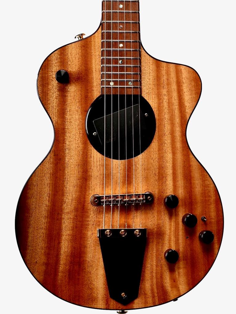 Rick Turner Model 1 Standard Natural Finish Gold Hardware with Full Electronics Package #5842 - Rick Turner Guitars - Heartbreaker Guitars