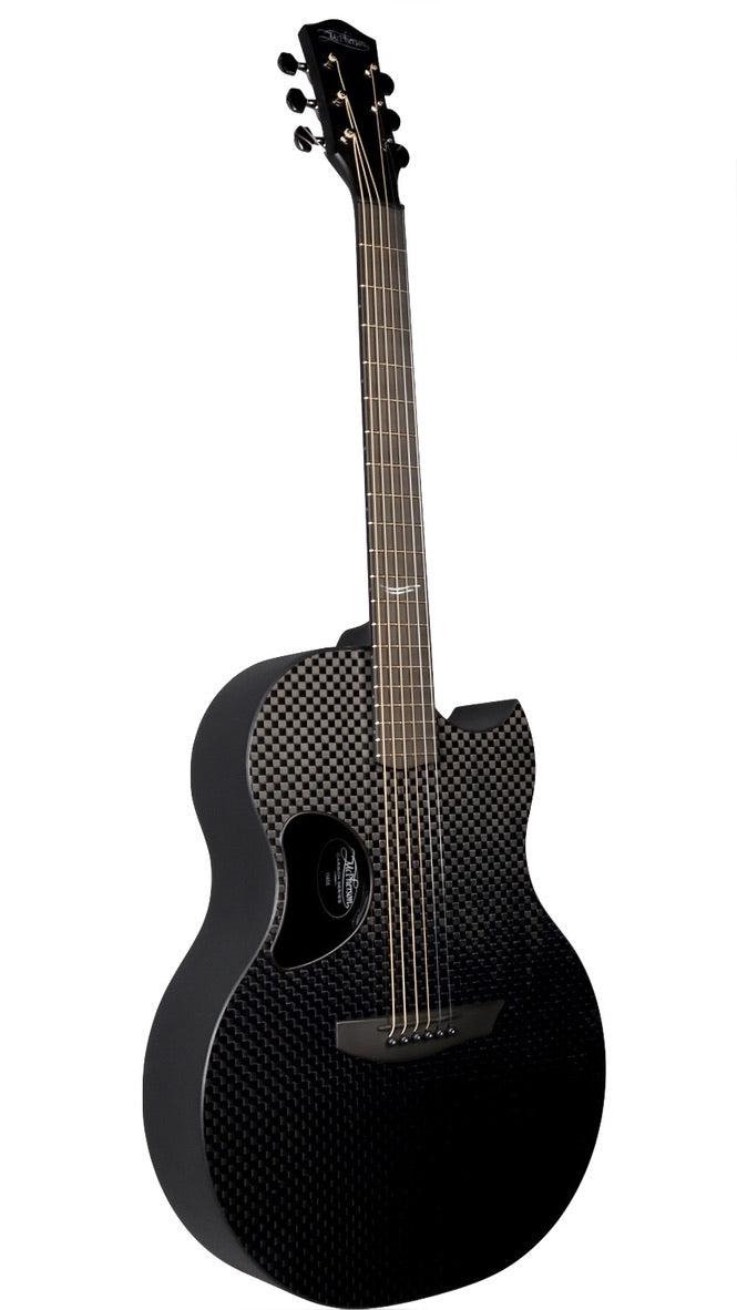 McPherson Carbon Fiber Sable Blackout Basketweave Finish #11498 - McPherson Guitars - Heartbreaker Guitars
