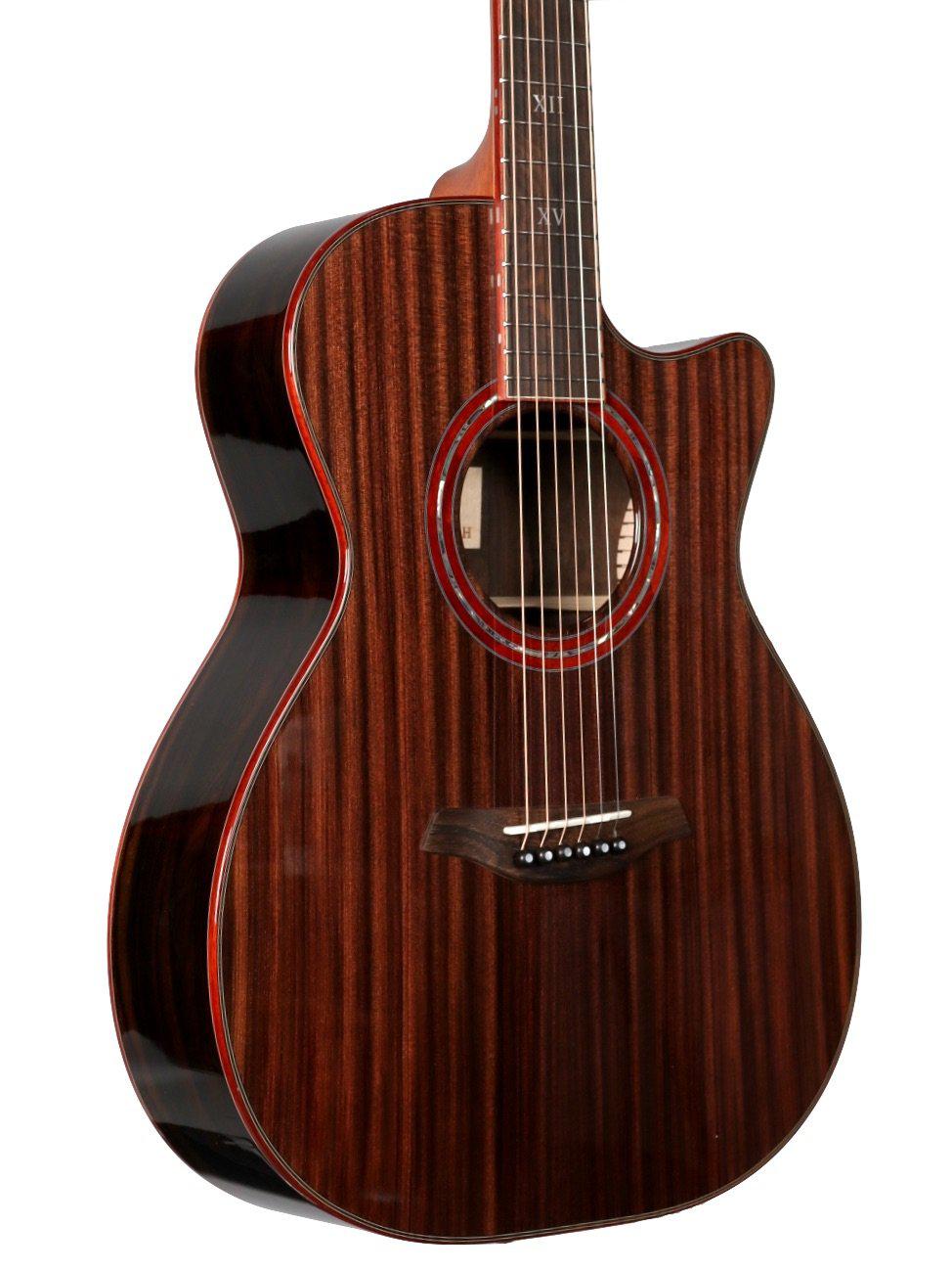 Furch OMC Rainbow Custom Shop Sinker Redwood over Ziricote 2020 NAMM Edition - Furch Guitars - Heartbreaker Guitars