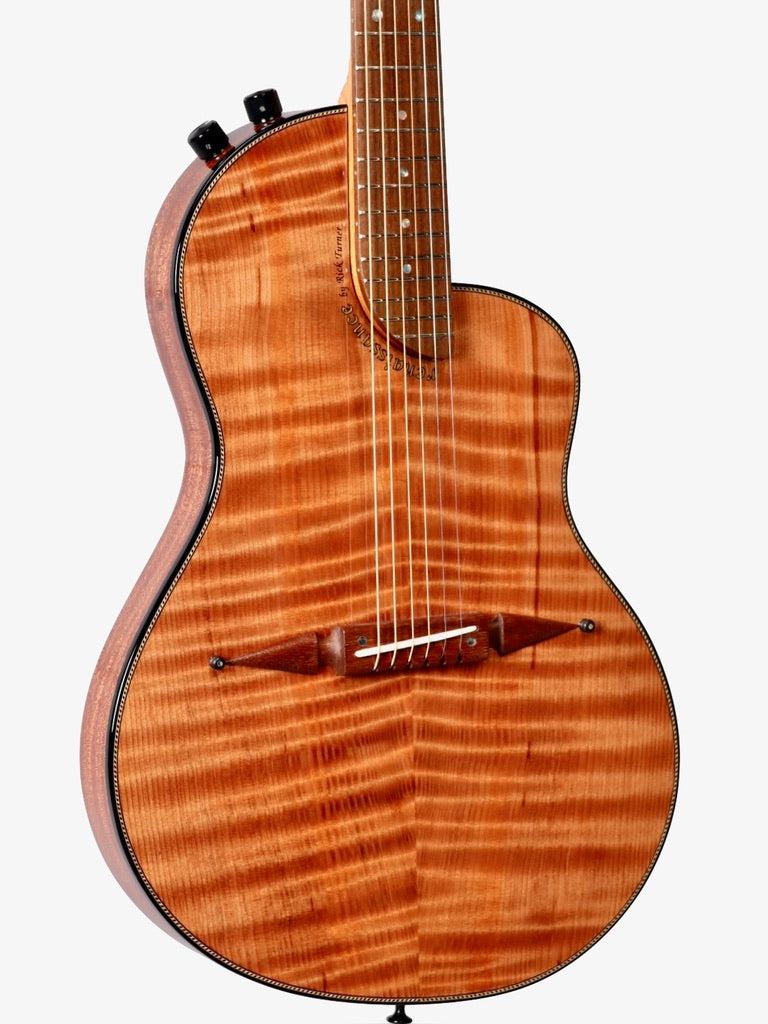 Rick Turner Renaissance RS6 Curly Redwood / Mahogany #5714 - Rick Turner Guitars - Heartbreaker Guitars