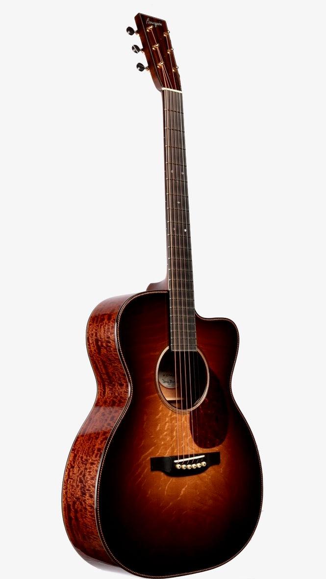 Bourgeois Legacy Series DB Signature OMC Bearclaw Spruce / Figured Mahogany #9575 - Bourgeois Guitars - Heartbreaker Guitars