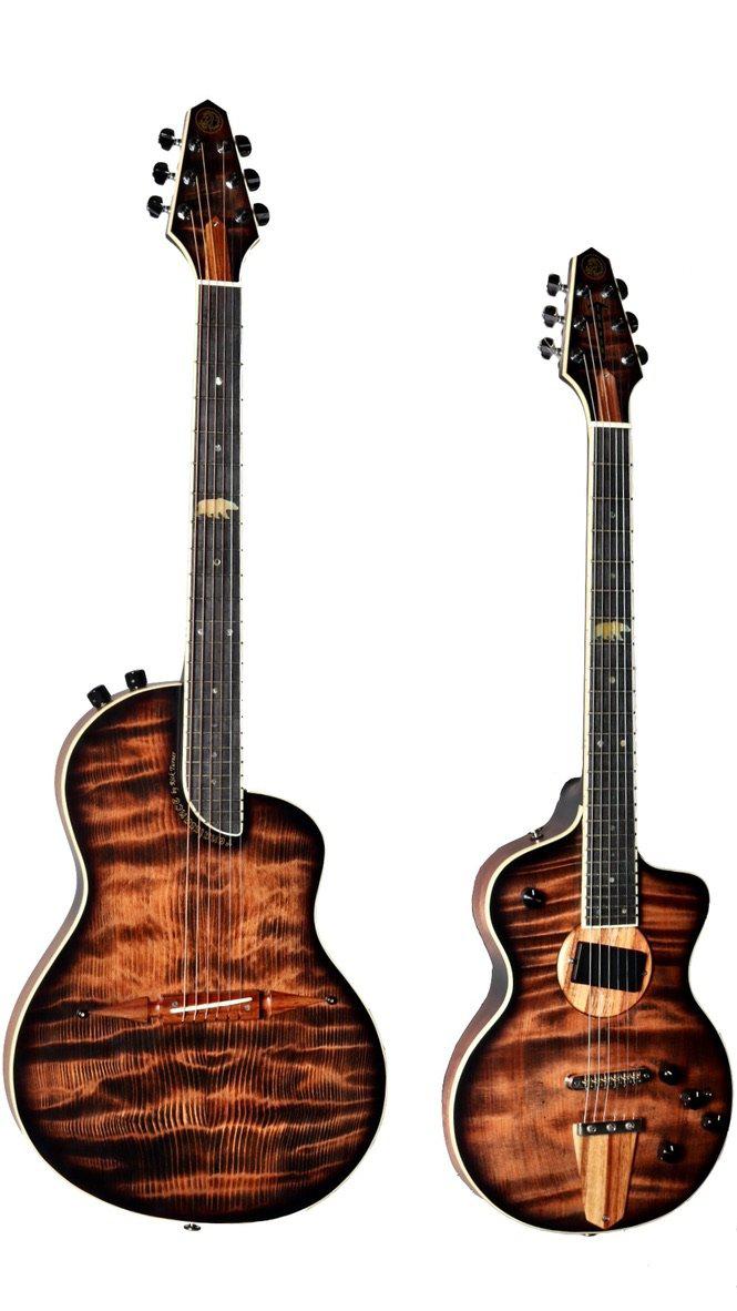 Rick Turner California Series Model 1 and Renaissance RS6 (Satin Finish) #6 of 10 - Rick Turner Guitars - Heartbreaker Guitars