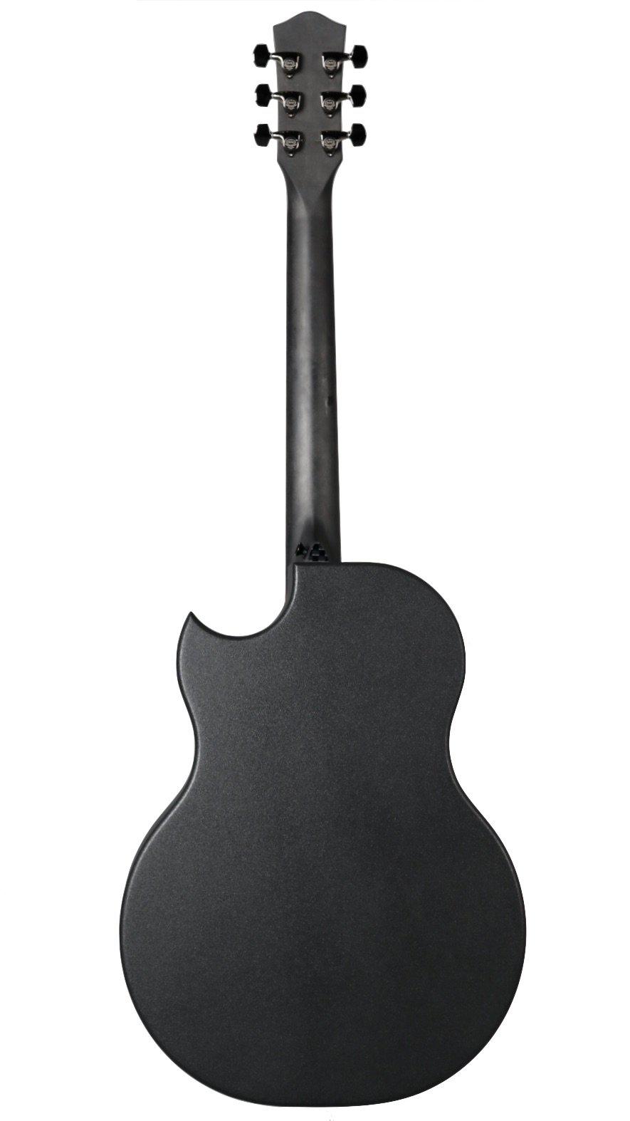 McPherson Carbon Fiber Sable Blackout Edition Basketweave with L.R. Baggs Element Pickup #11098 - McPherson Guitars - Heartbreaker Guitars