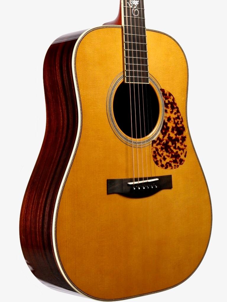 Santa Cruz Tony Rice Custom Signature Model German Spruce / Indian Rosewood #7743 - Santa Cruz Guitar Company - Heartbreaker Guitars