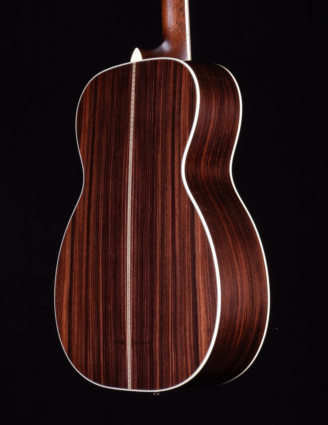 Bourgeois AT Series OM Dark Burst Aged Tone Adirondack / Indian Rosewood #9382 - Bourgeois Guitars - Heartbreaker Guitars