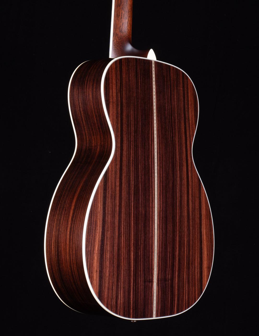 Bourgeois AT Series OM Dark Burst Aged Tone Adirondack / Indian Rosewood #9382 - Bourgeois Guitars - Heartbreaker Guitars