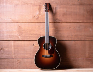 Bourgeois AT Series OM Dark Burst Aged Tone Adirondack / Indian Rosewood #9382 - Bourgeois Guitars - Heartbreaker Guitars